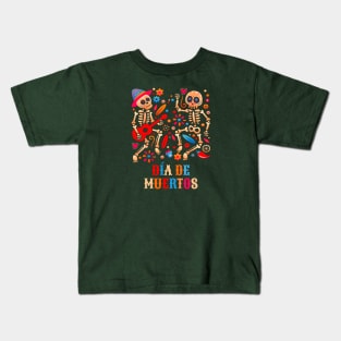 Dia de Muertos Kids T-Shirt